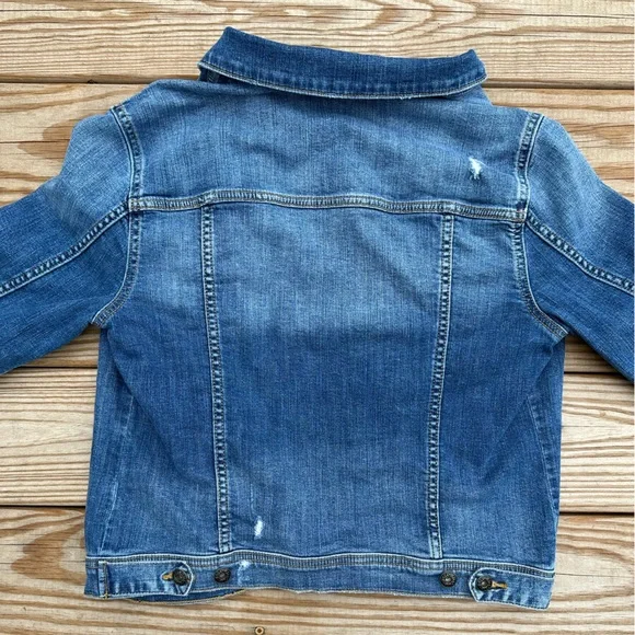 Sneak Peek blue denim jacket, size large, fits like a medium - Picture 6 of 7